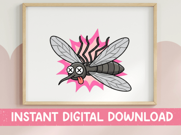 Dead Mosquito Cartoon: Your Secret Weapon for Bug Season Designs